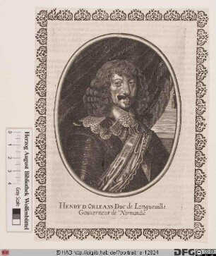 Bildnis Henri II d'Orléans, duc de Longueville