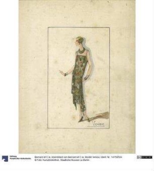 Abendkleid von Bernard et C.ie, Modell Venise