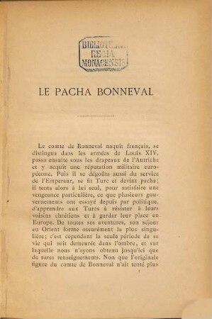 Le pacha Bonneval
