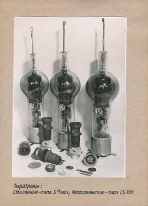 Thyratrons, Fotoalbum Produkte LKVO 1946