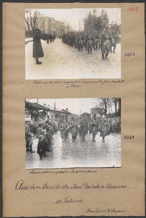Parade österr.-ungar. Truppen in Zborow