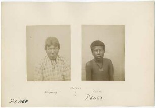 Bororo-Indianer (Häuptling und Junge)
