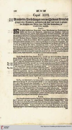 Caput XXVI: Mancherley Vorstellungen von verschiedenen Arten der [...]