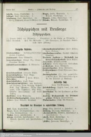 Zschöppichen mit Neusorge