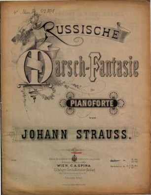 Russische Marsch-Fantasie : für Pianoforte ; op. 353