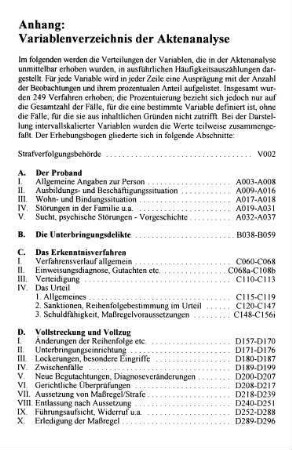 221-284, Anhang: Grundauszählung der Aktenanalyse