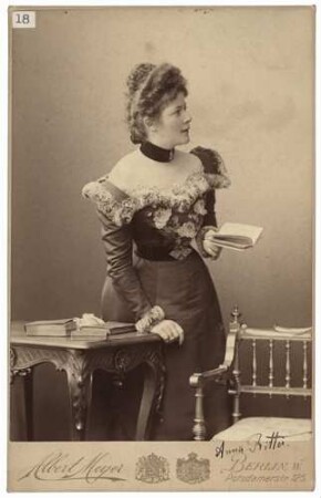 Fotografie von Anna Ritter (1865-1921)