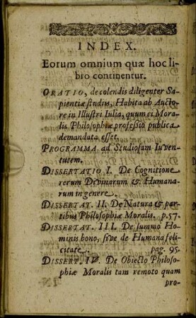 Index eorum omnium quæ hoc libro continentur.