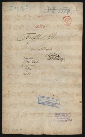 Concerto; c-Moll; HWV deest