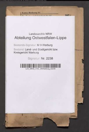 Erblasser: Tohn, Theresia, geb. Ortmann: