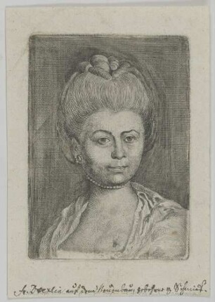 Bildnis der Anna Maria Magdalena Drexel