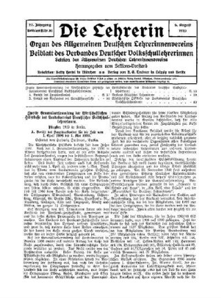 Zweite Generalversammlung der Wirtschaftlichen Hilfskasse des Landesvereins Preußischer Volksschullehrerinnen : Pfingsten 1910 in Berlin