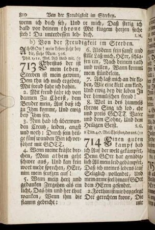 b) Von der Freudigkeit im Sterben.