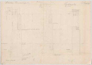 Thiersch, Friedrich von; München, Georgenstr. 16; Haus Thiersch - Schichtenplan