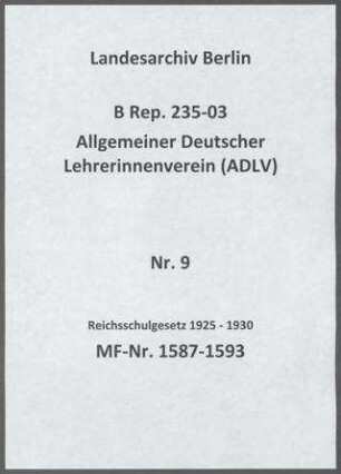 Reichsschulgesetz