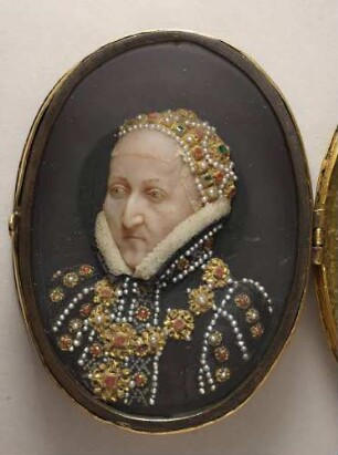 Reliefbildnis der Kurfürstin Anna von Sachsen
