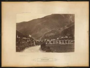Inn-Viadukt (im Bau) bei Landeck: Inn-Viadukt bei Landeck im Bau