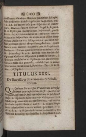 Titulus XXXI. - LXI.
