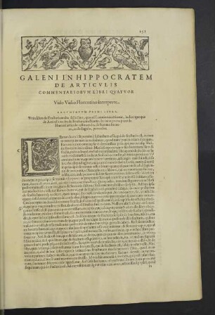 Argumentum primi libri.