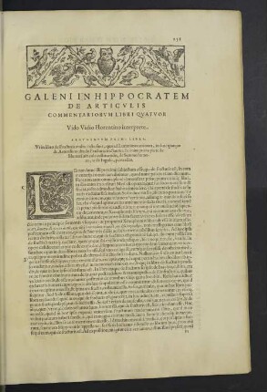 Argumentum primi libri.