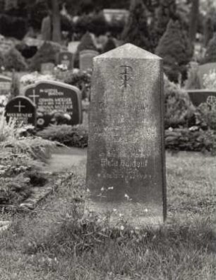 Grabstein für Elisabeth Vetter (gestorben 1960) und Meta Baldauf geborene Vetter (gestorben 1960)