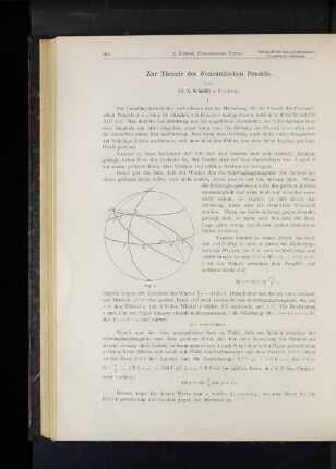 Zur Theorie des Foueaultschen Pendels.