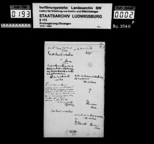Schuldenwesen der Schulgemeinde Untersteinbach