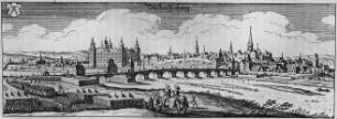 Aschaffenburg, Ansicht von Aschaffenburg (nach Merian)