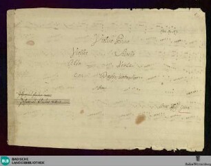 Insurgunt fluctus maris - Don Mus.Ms. 557 : A, strings; D