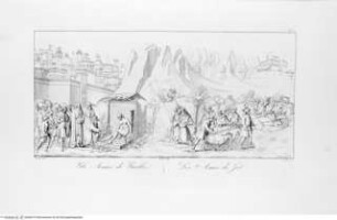 Pitture a fresco del Camposanto di Pisa disegnate da Giuseppe Rossi ed incise dal Prof. Cav. G.P. Lasinio Figlio Firenze Tipografia all' insegna di Dante 1832Die Freunde des Hiob - Pitture a fresco del Camposanto ... 1832