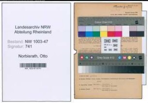 Entnazifizierung Otto Norbisrath , geb. 08.04.1892 (Fahrleiter)