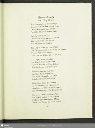 Spreewaldnacht / von Max Bittrich