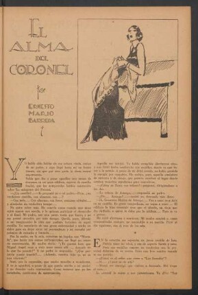 El alma del coronel : Dibujos de Julio Orione