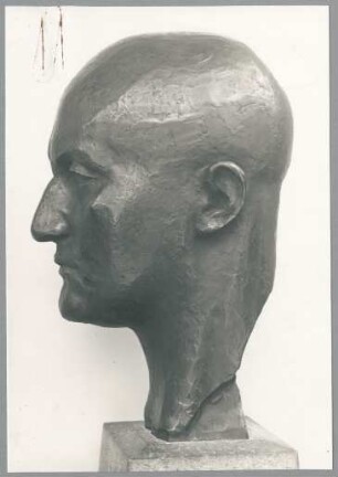 Porträt Herbert von Dirksen, 1923, Bronze