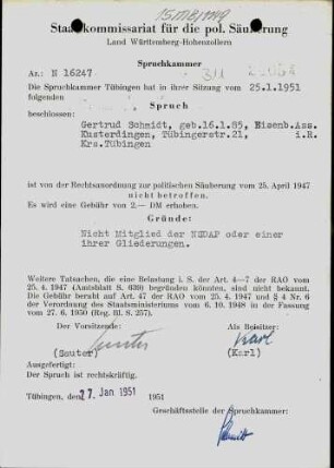 Schmidt, Gertrud