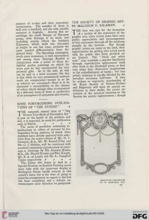 81: The Society of Graphic Art