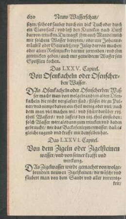 Das LXXV. Capitel.