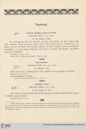 Nachtrag (Nr. 89 - 102)