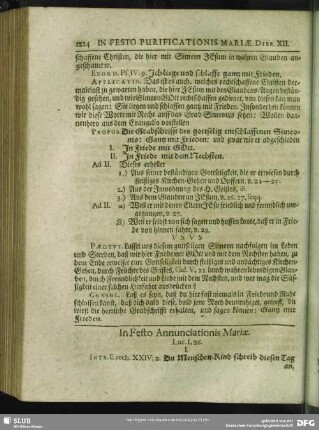 In Festo Annunciationis Mariae. Luc. I, 26.