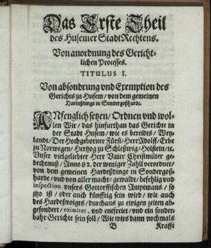 Titulus I. - Tit. XXXVI.