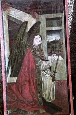 Tafeln eines Flügelaltars aus Sankt Maria im Graben — Verkündigungsengel