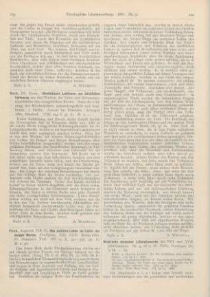 219-220 [Rezension] Pank, O., Das zeitliche Leben im Lichte des ewigen Wortes. Predigten. XXI - XXX
