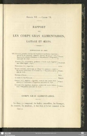 Corps Gras Alimentaires