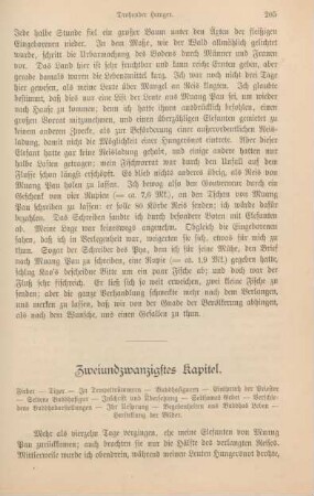 Zweiundzwanzigstes Kapitel