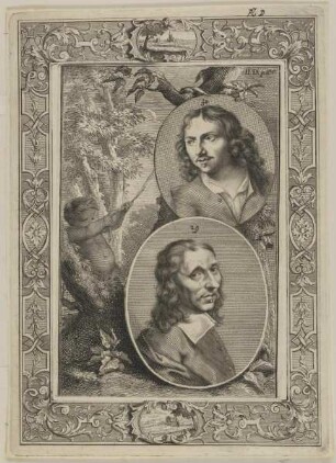 Doppelbildnis des Allart van Everdingen und des Adam Pijnacker