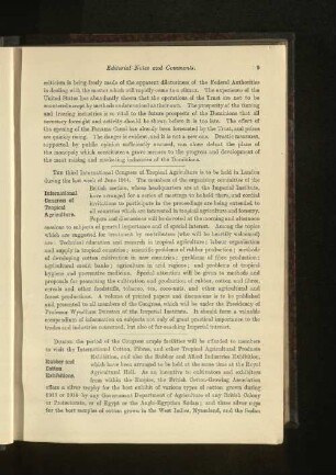 Rubber and Cotton Exhibitions.