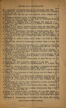 Antiquarisches Bücherverzeichnis. 117. 1883