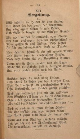 XII. Vergeltung.