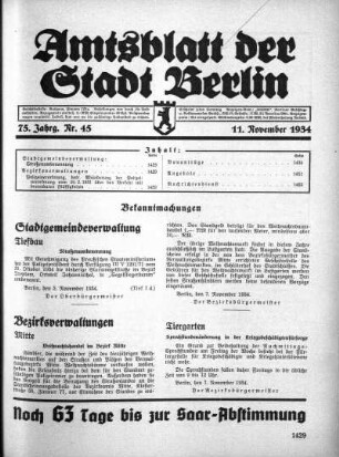 1934,45: Nr. 45, 11. November 1934
