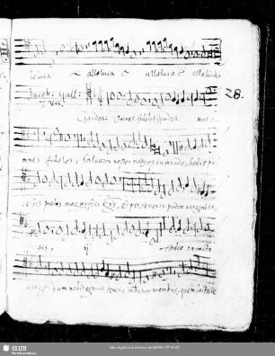 28 Iacobus Gallus: Gaudeamus omnes fideles